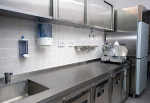 Stainless steel kitchen